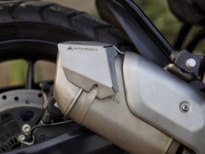 Image Auto Engina Heat Shield Extender for Royal Enfield Guerrilla 450
