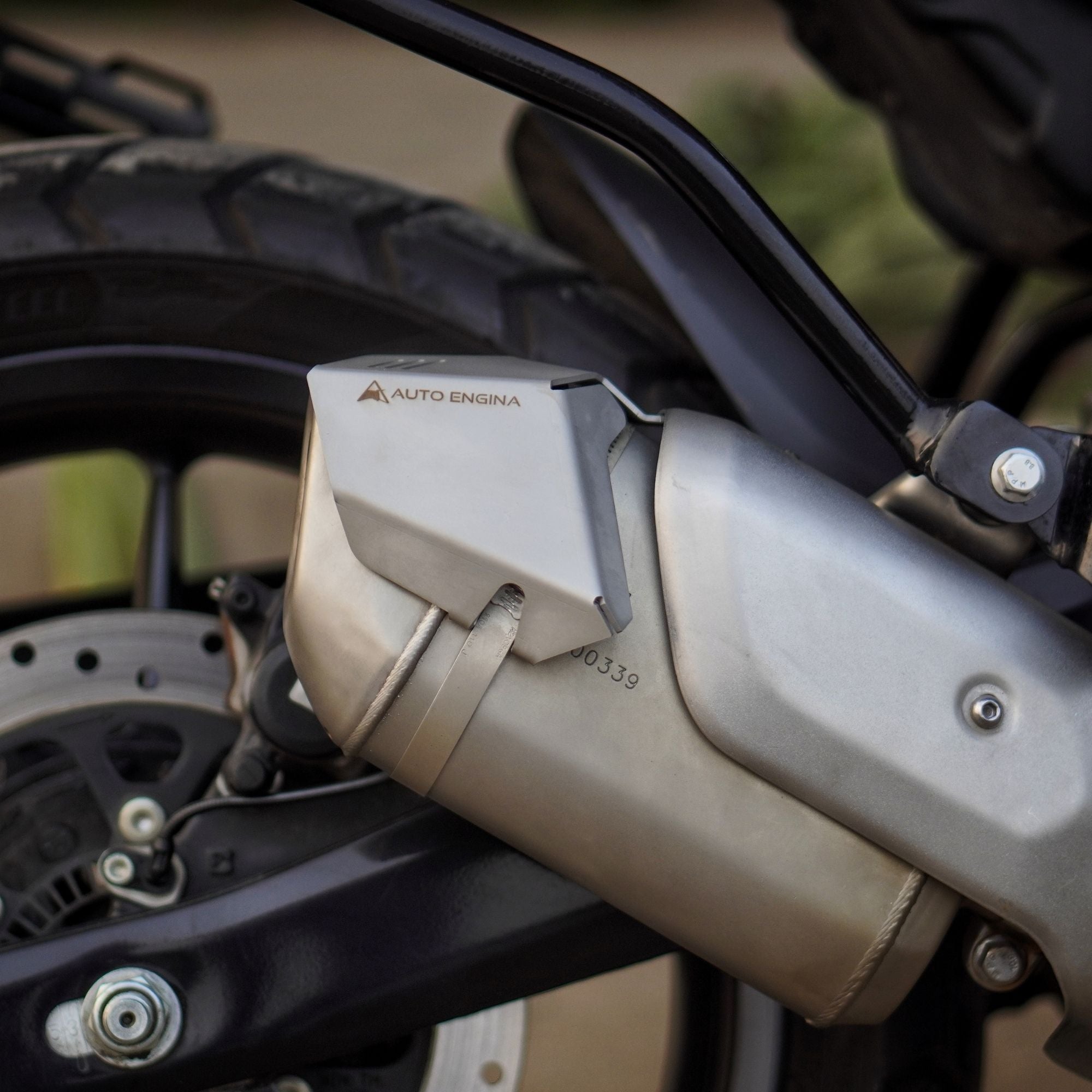 Image Auto Engina Heat Shield Extender for Royal Enfield Guerrilla 450