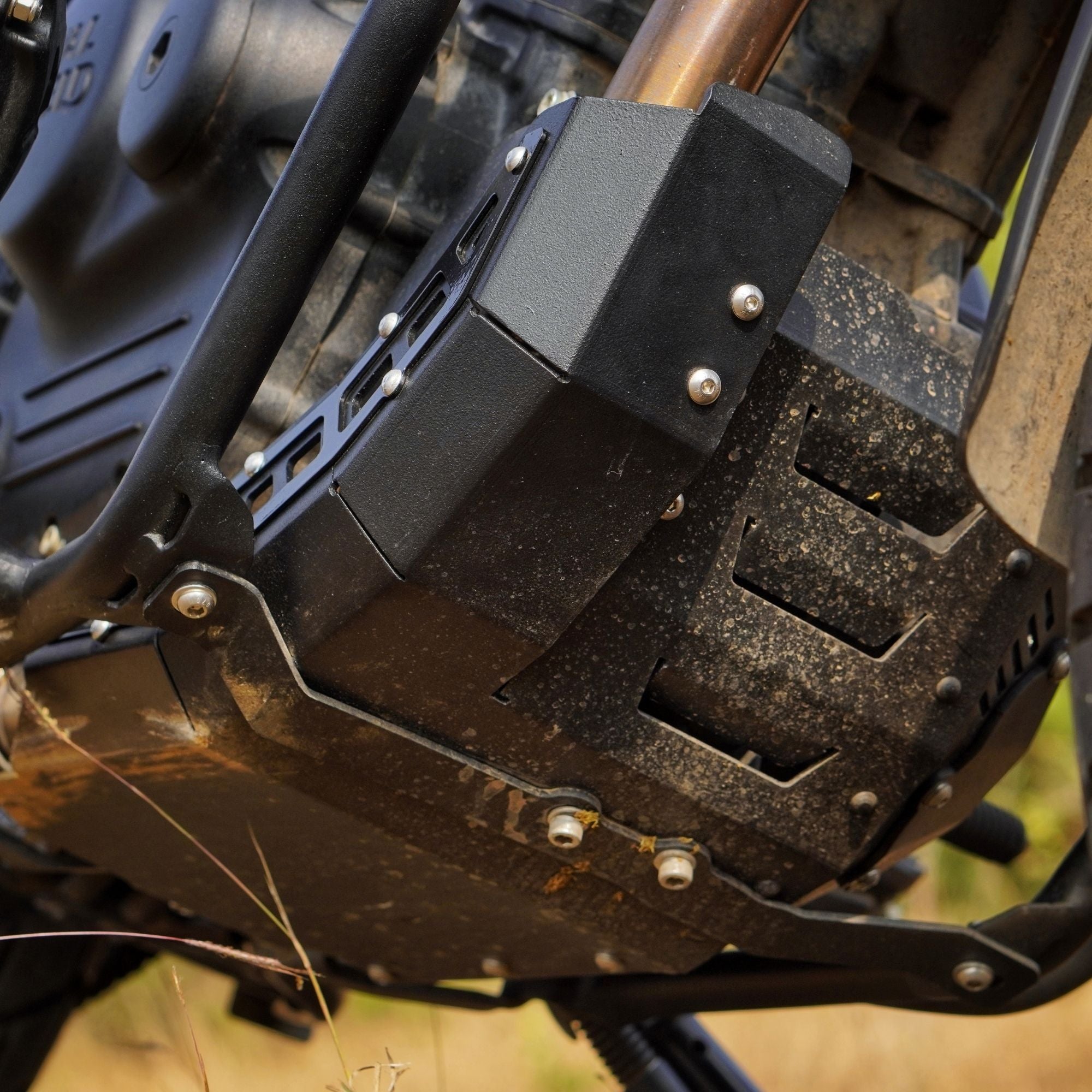 Image Auto Engina Bash Plate for Royal Enfield Guerrilla 450 Black