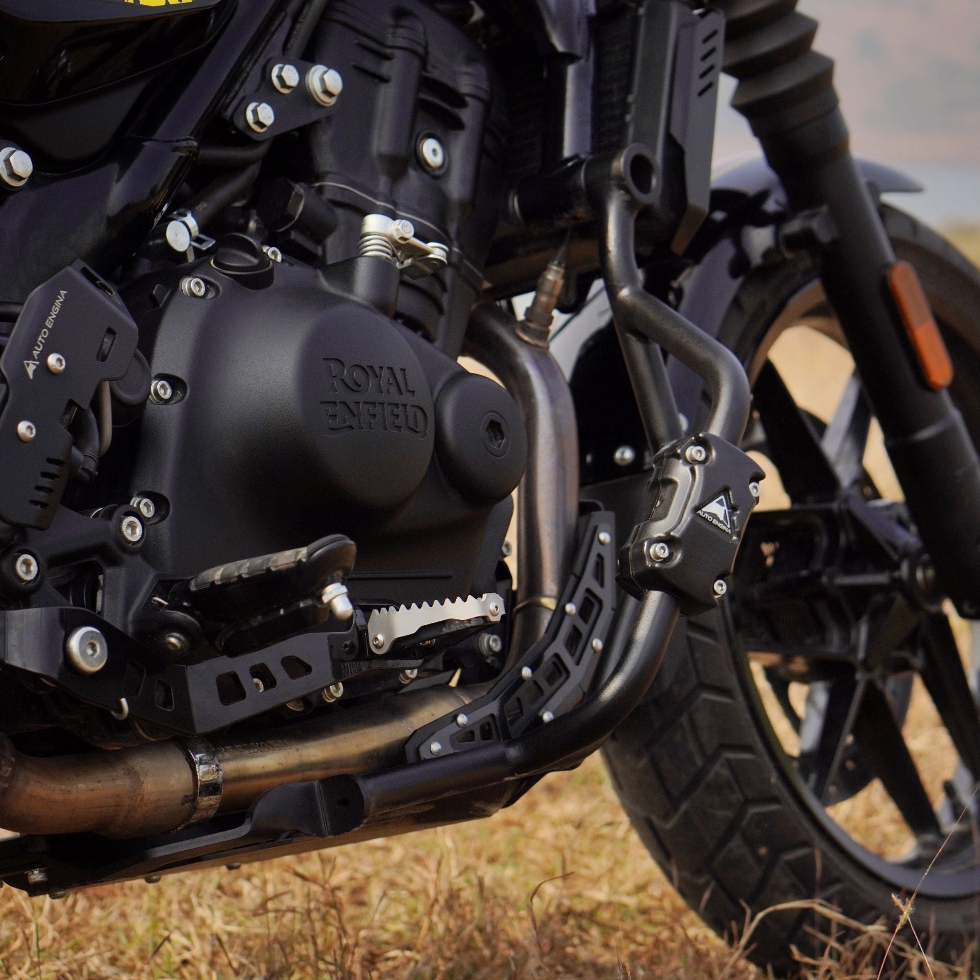 Image Auto Engina Crash/Leg Guard for Royal Enfield Guerrilla 450 Black