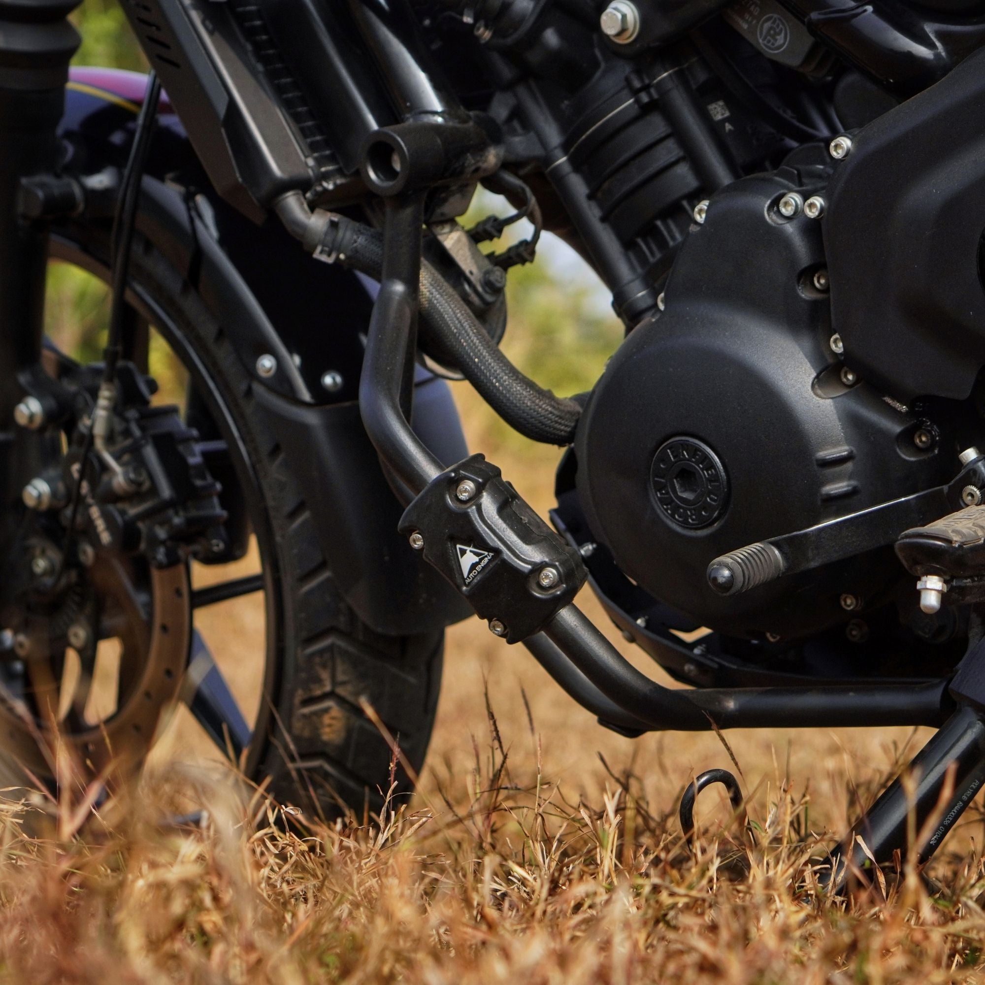Image Auto Engina Crash/Leg Guard for Royal Enfield Guerrilla 450 Black