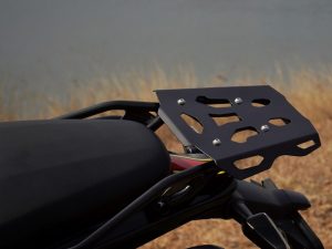 Image Auto Engina Top Rack Frame + Rack Plate for Royal Enfield Guerrilla 450 Black