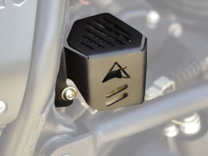 Image Auto Engina Rear Brake Oil Reservoir Cover for Royal Enfield Himalayan 411