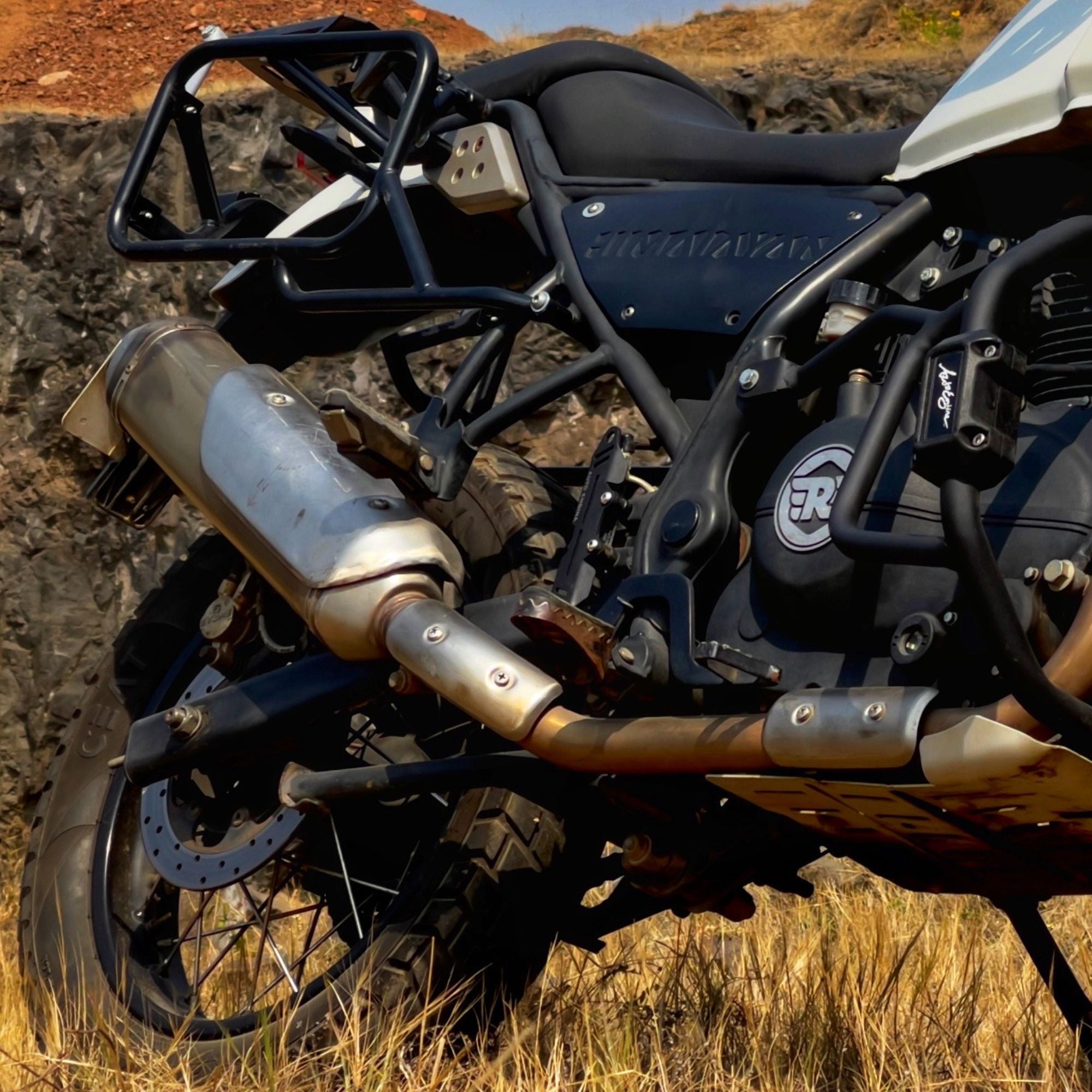 Image Auto Engina Master Cylinder Guard for Royal Enfield Himalayan 411
