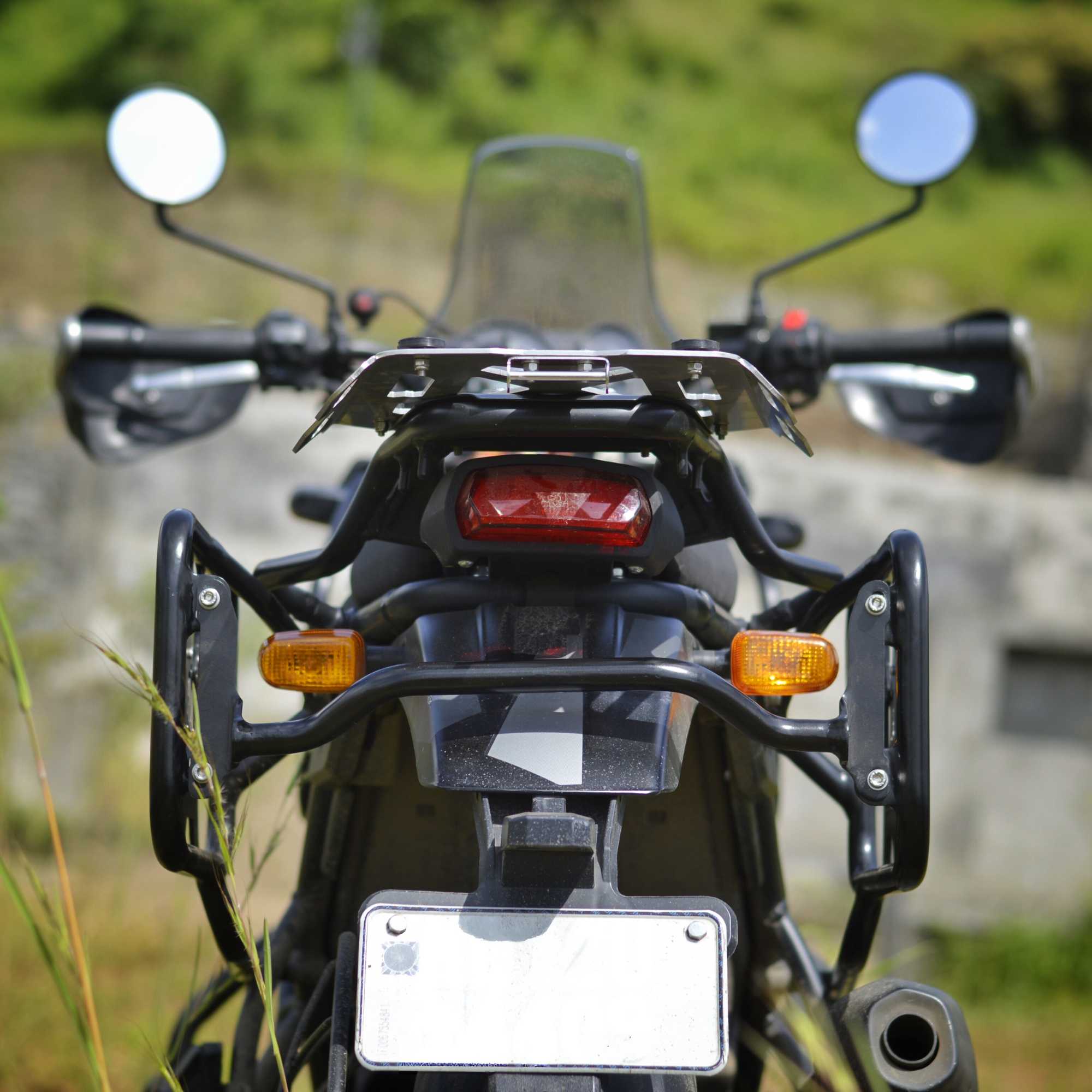 Image Auto Engina Pannier/Saddle Stay for Royal Enfield Himalayan 411 Black