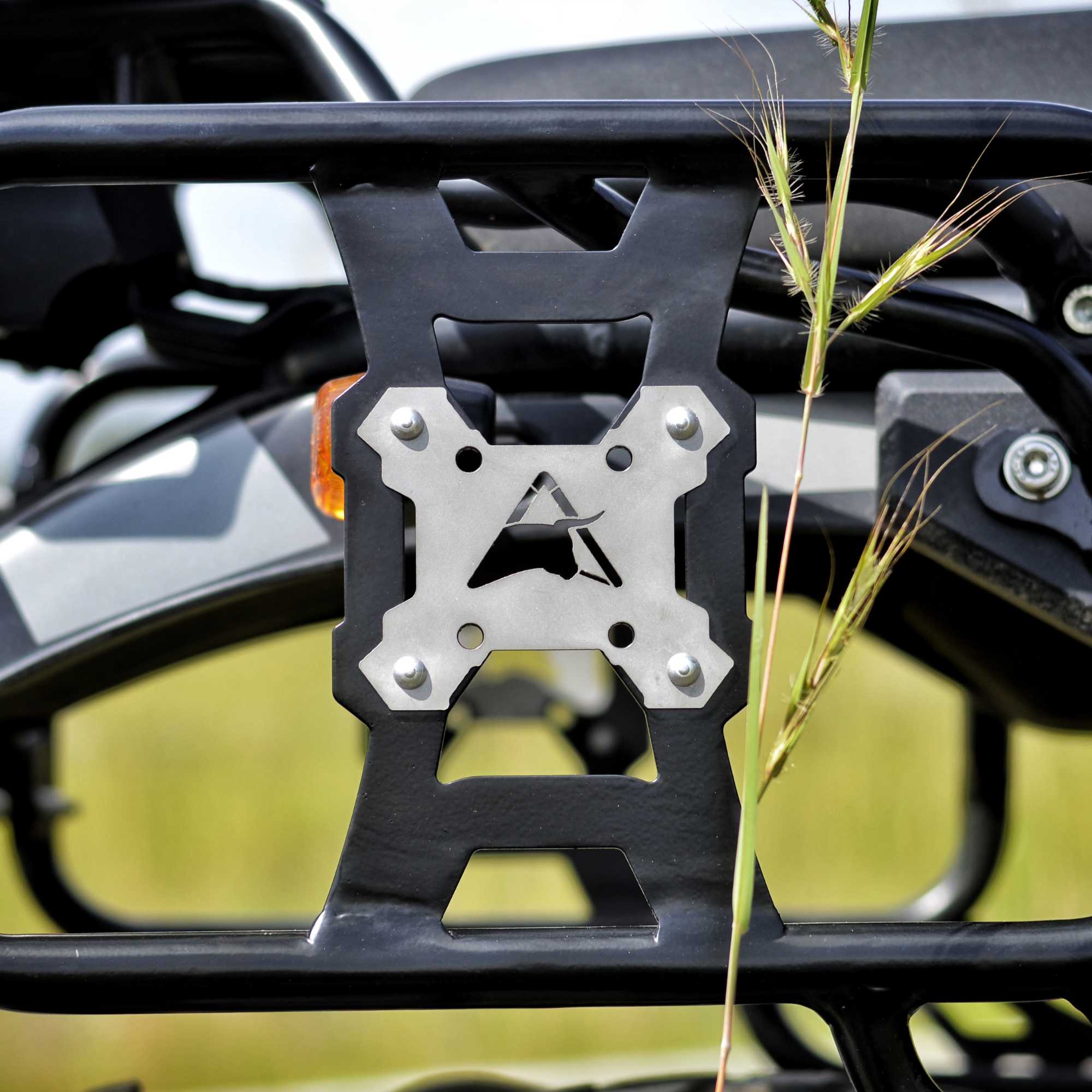 Image Auto Engina Pannier/Saddle Stay for Royal Enfield Himalayan 411 Black