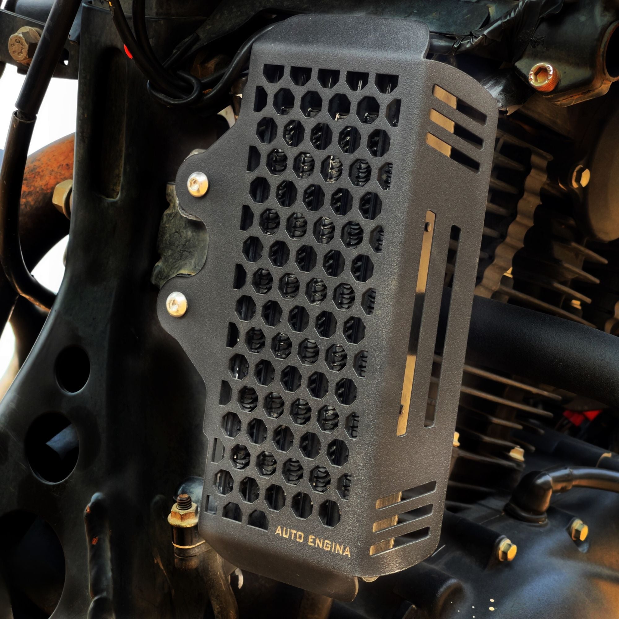Image Auto Engina Radiator Guard for Royal Enfield Himalayan 411