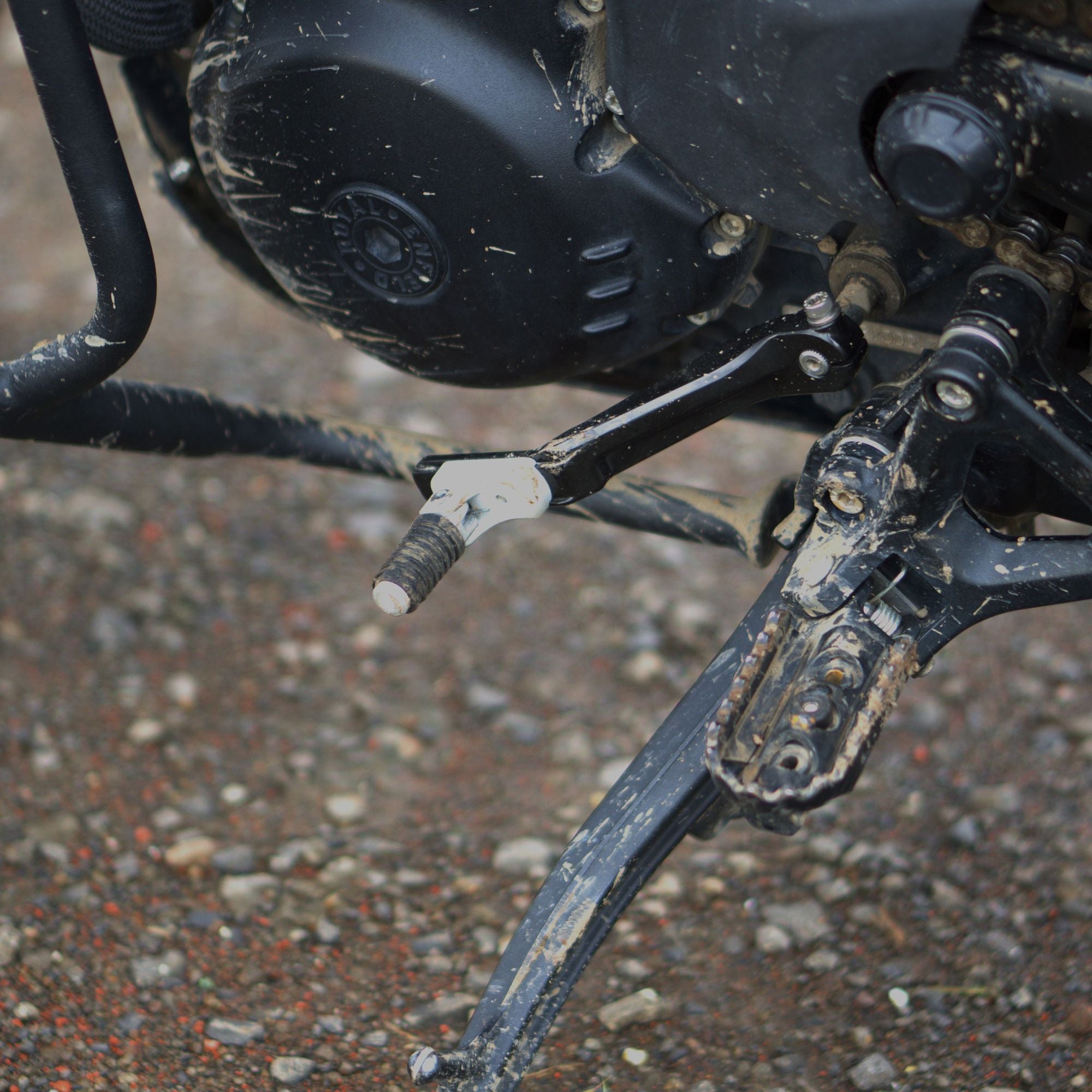 Image Auto Engina Adjustable Gear Lever for Royal Enfield Himalayan 450