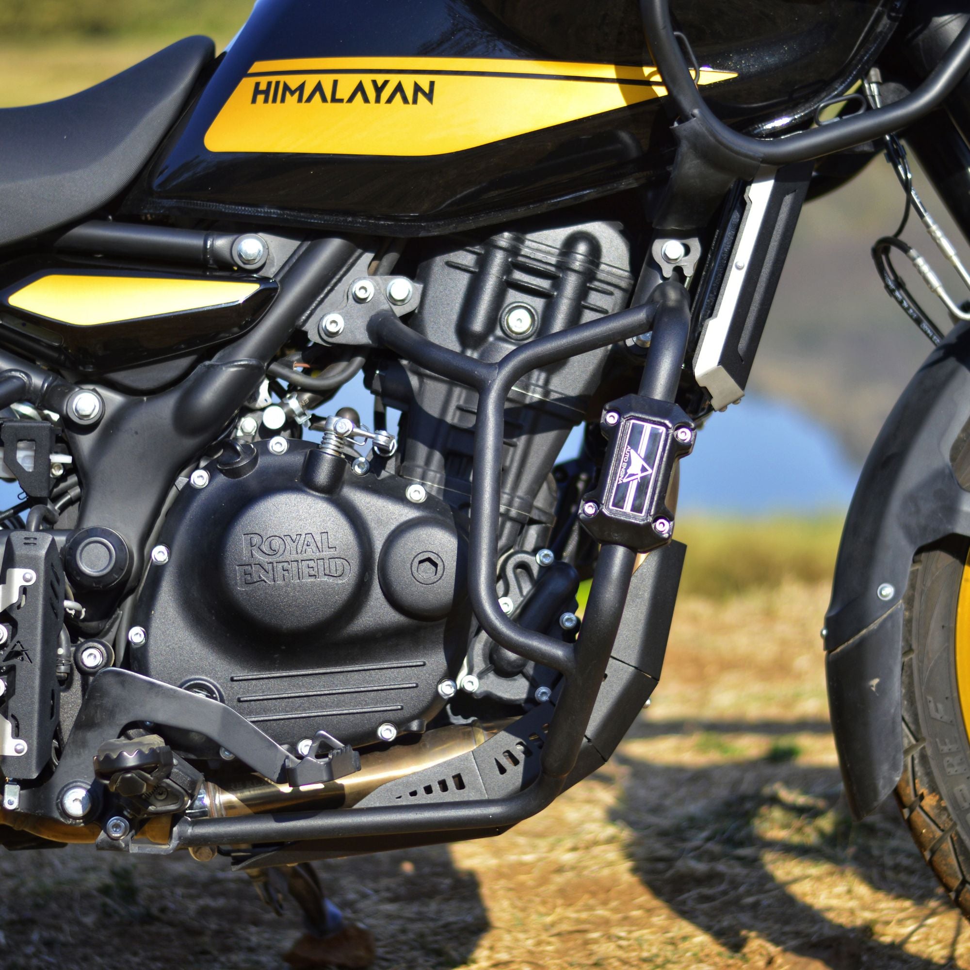 Image Auto Engina Crash/Leg Guard for Royal Enfield Himalayan 450 Black