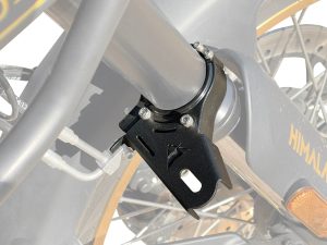 Image Auto Engina Fog Light Clamp/Mount for Royal Enfield Himalayan 450 Black