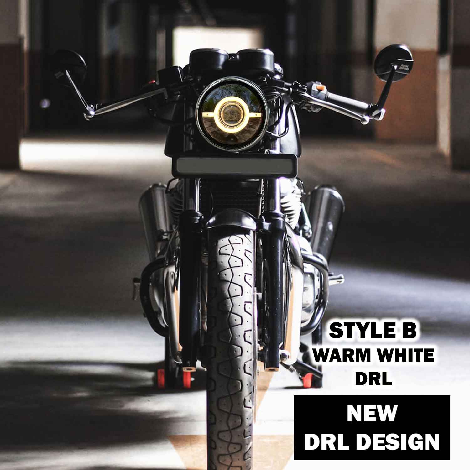 Image Vaishnu turingovaya LED fara dlya Interceptor/ Continental Gt 650 2023-26