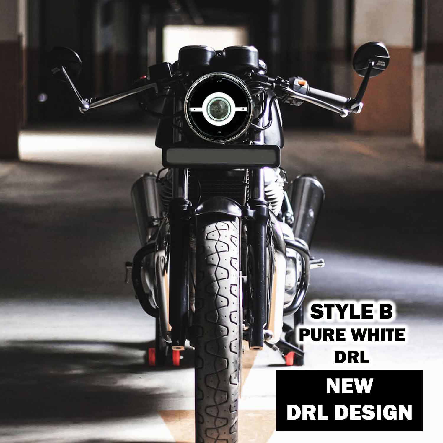 Image Vaishnu turingovaya LED fara dlya Interceptor/ Continental Gt 650 2023-26