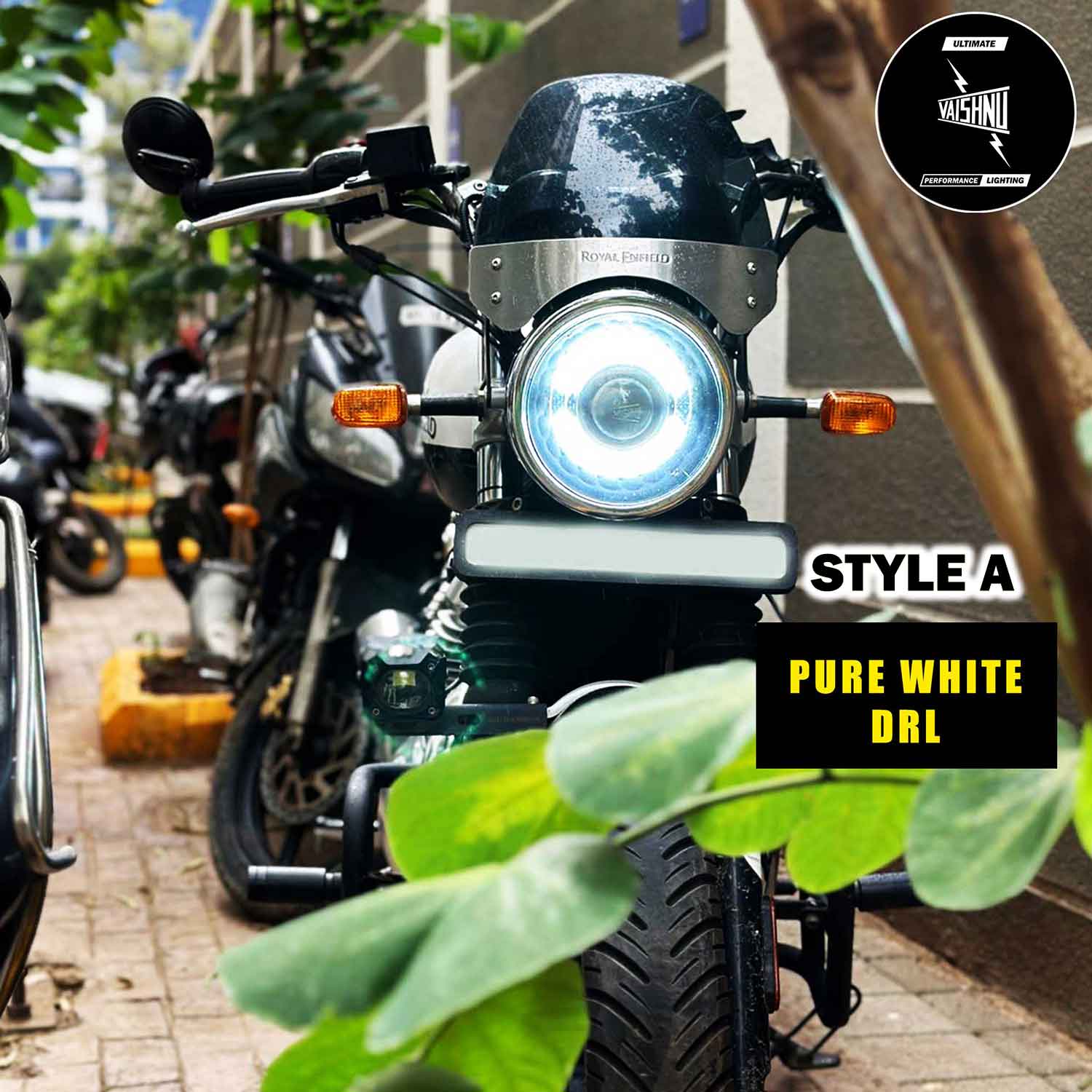 Image Vaishnu turingovaya LED fara dlya Interceptor/ Continental Gt 650 2023-26