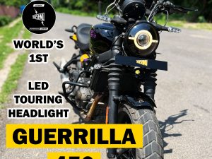 Image WORLD'S 1ST LED TOURING HEADLIGHT FOR GUERRILLA 450
