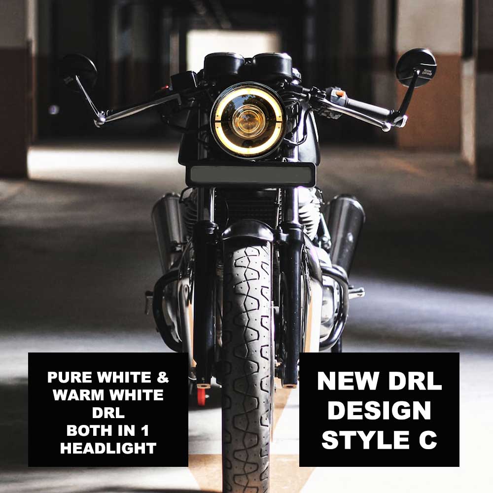 Image Vaishnu turingovaya LED fara dlya Interceptor/ Continental Gt 650 2023-26