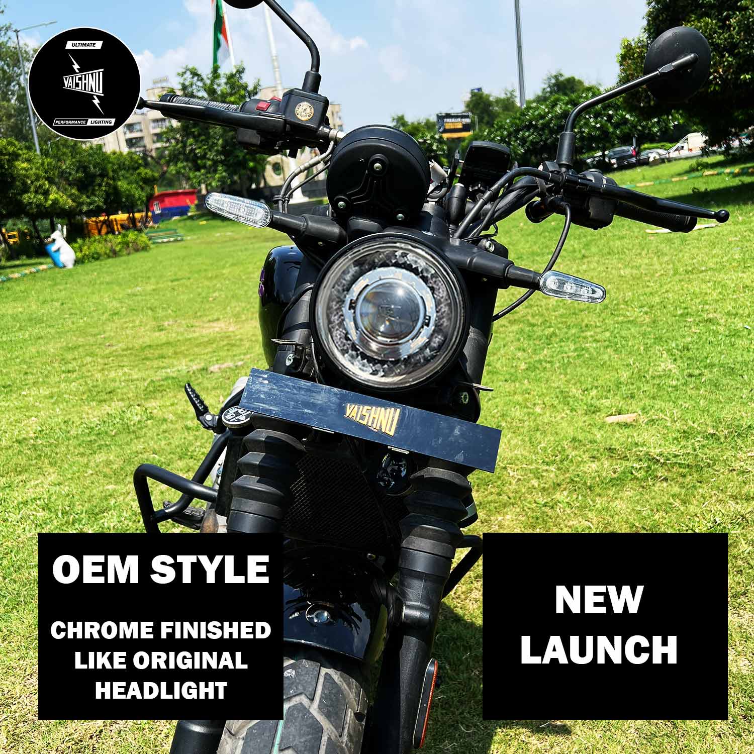 Image WORLD'S 1ST LED TOURING HEADLIGHT FOR GUERRILLA 450