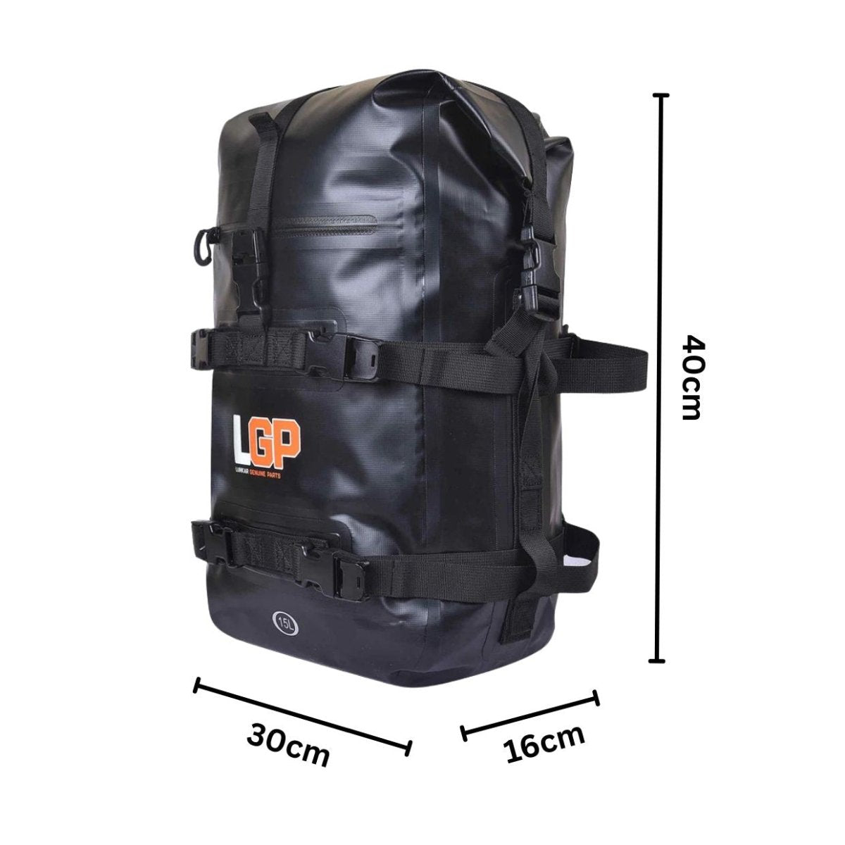 Image LGP Motorcycle Bumper Bag 15L(TPU Black)