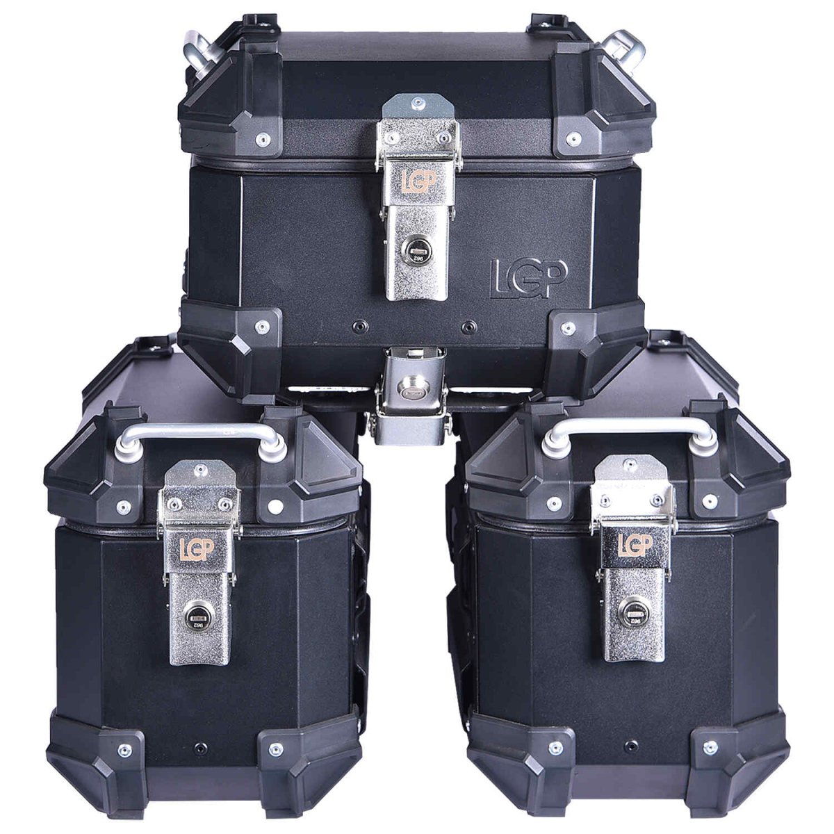 Image LGP PANNIER SET OF 3 16+16+18 BLACK PLANE