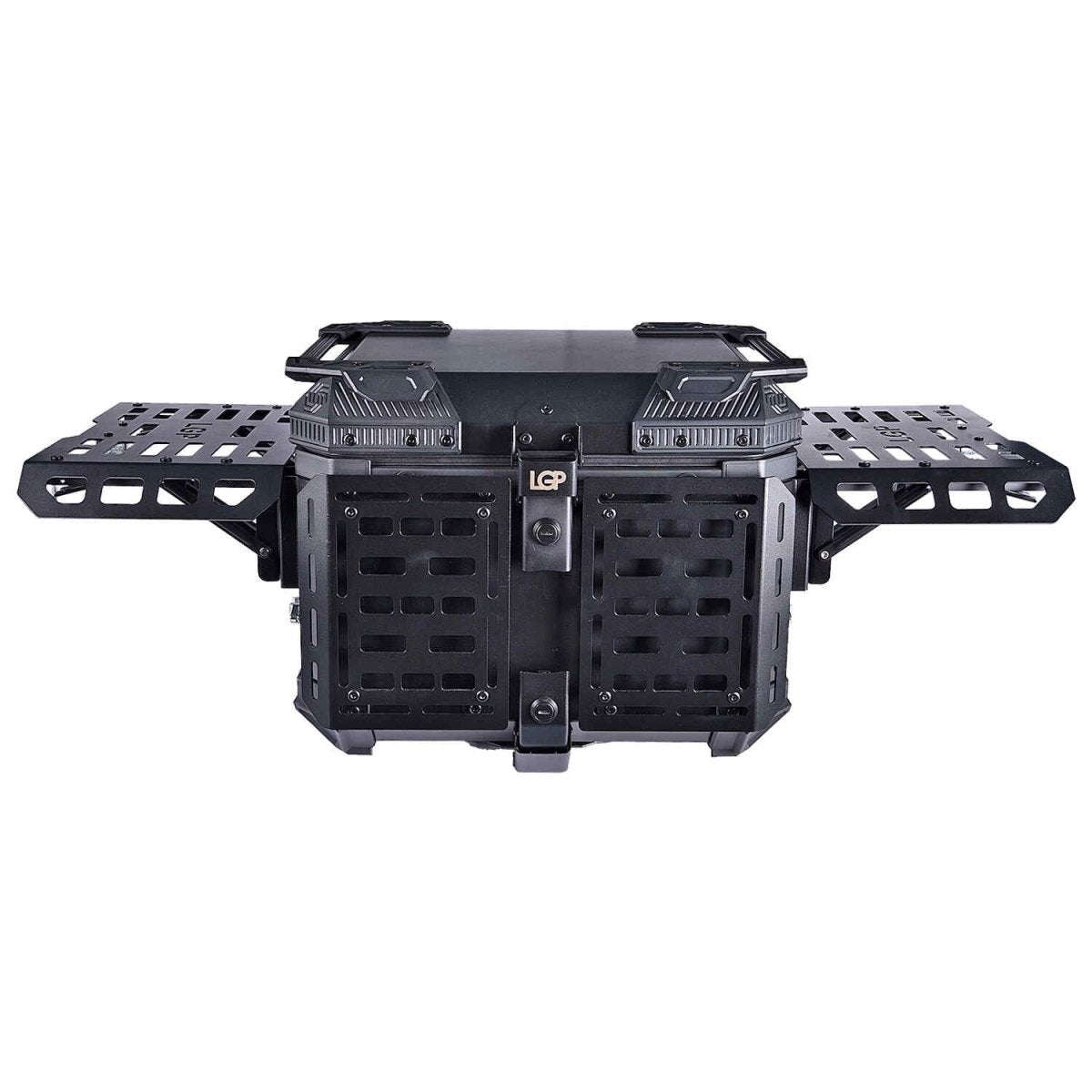 Image LGP TOP BOX 45L BLACK ARMOURED WITH BACKREST