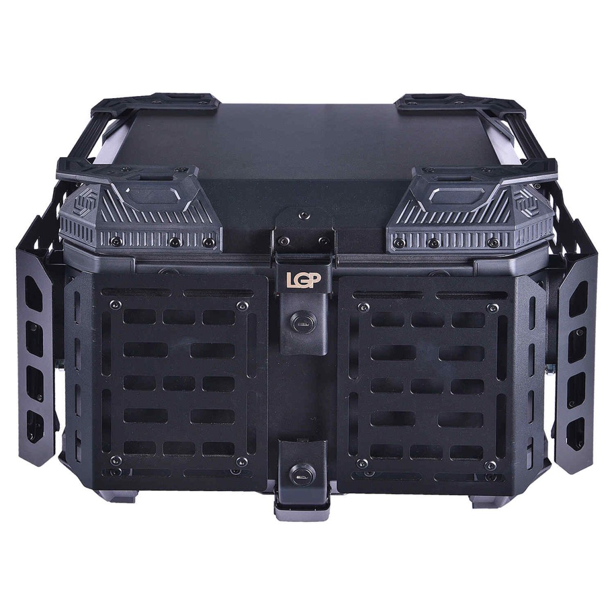 Image LGP TOP BOX 45L BLACK ARMOURED WITH BACKREST