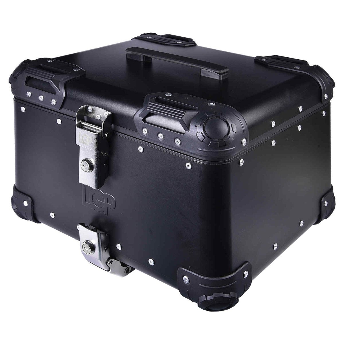 Image LGP TOP BOX 45L BLACK ROUND CORNER WITH BACKREST