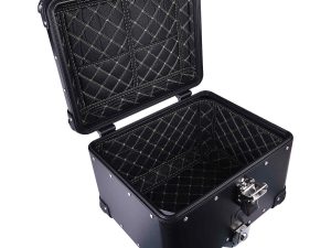 Image LGP TOP BOX 45L BLACK ROUND CORNER WITH BACKREST