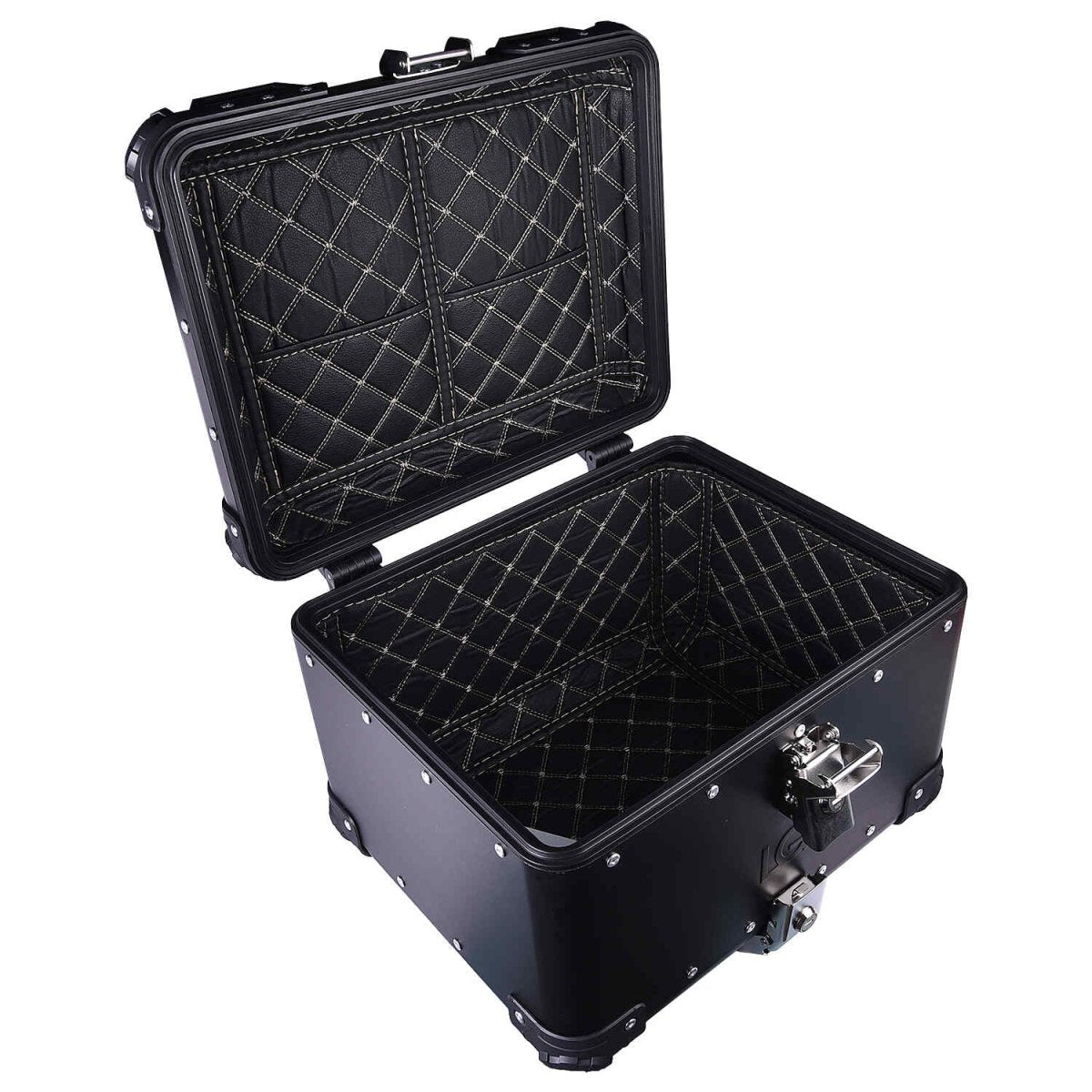 Image LGP TOP BOX 45L BLACK ROUND CORNER WITH BACKREST