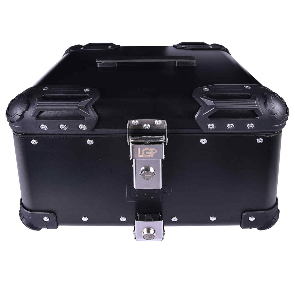 Image LGP TOP BOX 45L BLACK ROUND CORNER WITH BACKREST