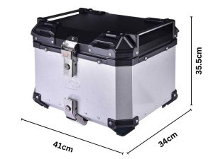 Image TOP BOX 45L GRAY WRINKLES COPPER W/REST