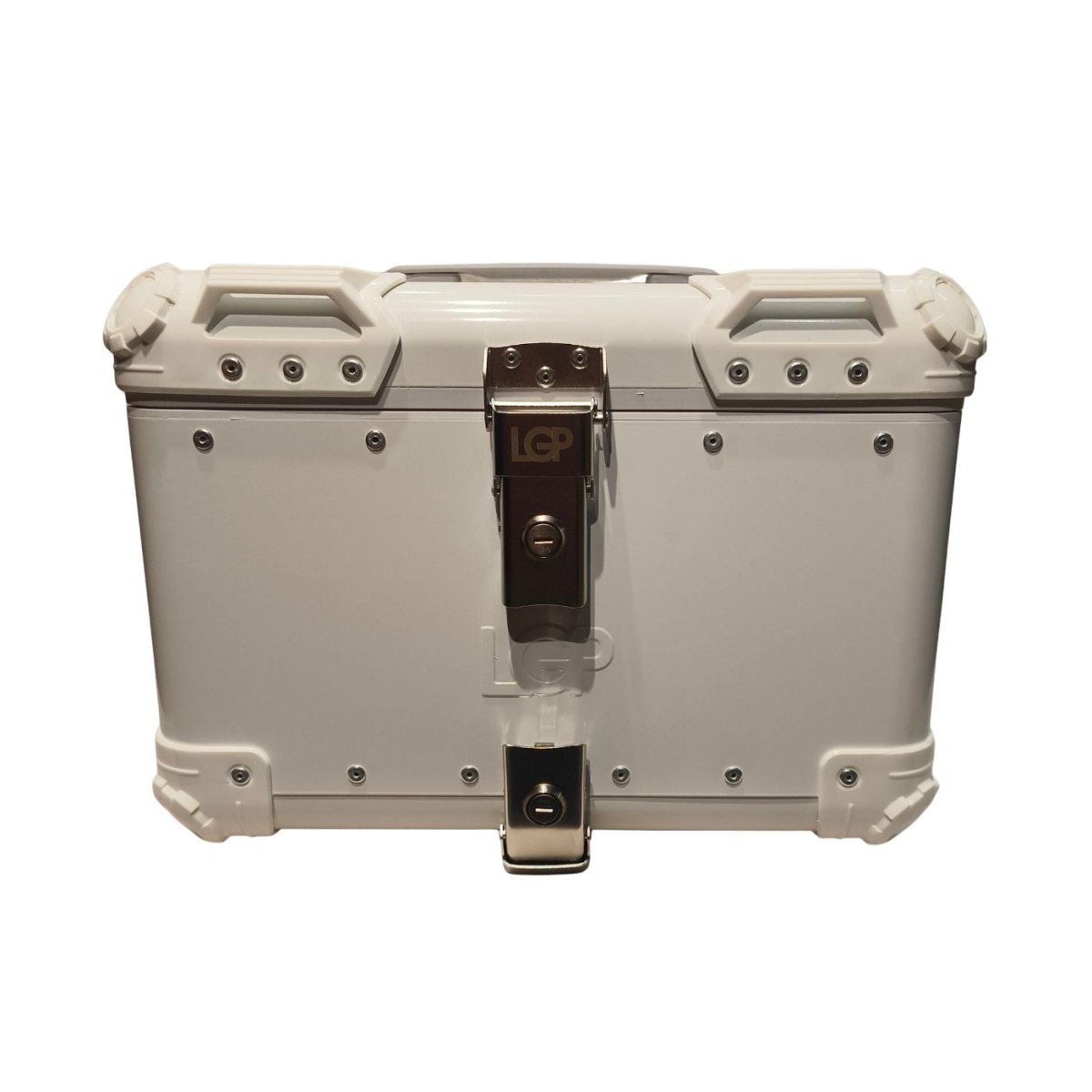 Image TOP BOX 45L WHITE ROUND CORNER W/REST