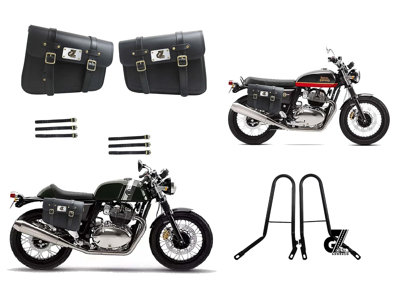 Image Bokovye sumki s krepleniyami Interceptor & Continental Gt 650